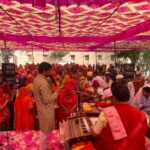 गोहितार्थ शिव पुराण कथा सैनणी में उमड़ रहे हैं श्रद्धालु