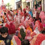 उमामहेश्वर मंदिर पर फागोत्सव की मची धूम ।