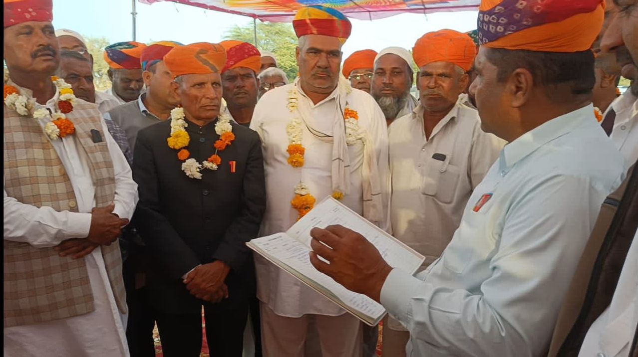 मुस्लिम कांटा वाला लोहार समाज मेड़ता पट्टी की नई कार्यकारिणी का गठन, शौकीन मोहम्मद बने अध्यक्ष