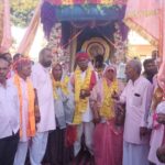 श्री खाटू श्याम की 22 वीं भव्य रथ के साथ पदयात्रा 5मार्च को, भक्तों के हाथों में झंडे के निशान जुबान पर बाबा श्याम का नाम।