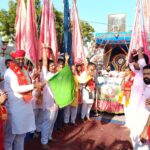 श्री खाटू श्याम की 22 वीं भव्य रथ पदयात्रा गाजे-बाजे के साथ रवाना।