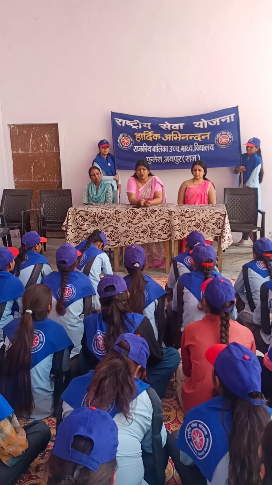 राष्ट्रीय सेवा योजना चतुर्थ दिवस पर,आपदा प्रबंधन, जागरूकता पर चर्चा।