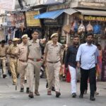 कुचामन में पुलिस ने निकाला फ्लैग मार्च, पर्व पर अफवाह फैलाने वालों को दी सख्त चेतावनी