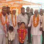 मक्का मदीना की उमराह यात्रा से लौटे यात्रियों का हुआ इस्तकबाल&nbsp; (स्वागत)