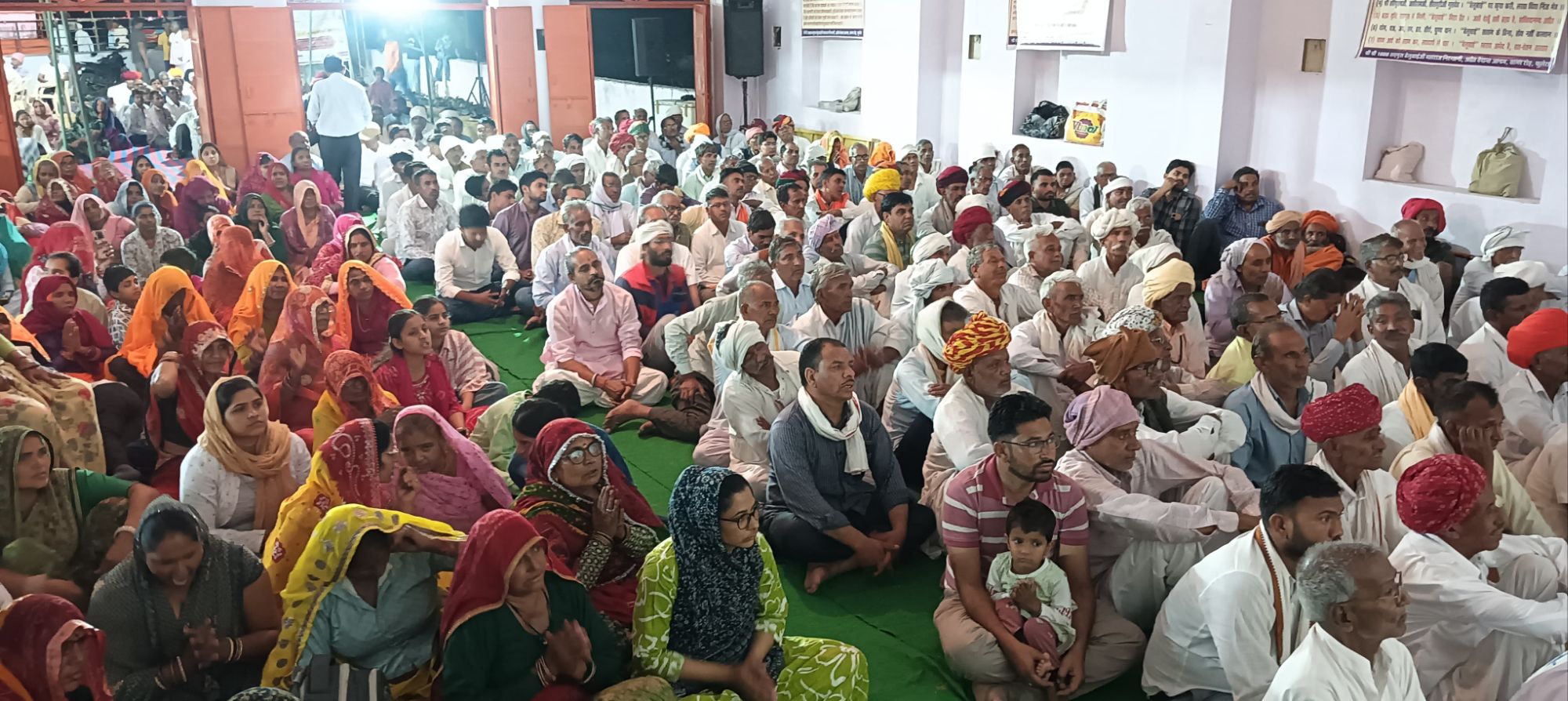 फुलेरा में उमड़ा आस्था का सैलाब। 32वें वेदांत सत्संग में घुली आध्यात्म की सुगंध