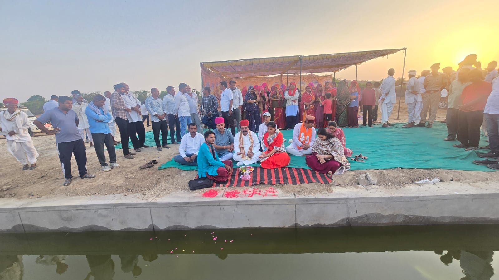 वंदे गंगा जल संरक्षण जन अभियान में उमड़ी जन भागीदारी। प्रभारी मंत्री प्रहलाद राय टाक ने दिया जन संदेश।