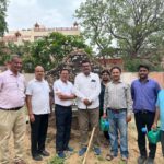 सैनी(माली) रेलवे कर्मचारी अधिकारी विकास संस्था ने किया वृक्षों का पोधा रोपण।
